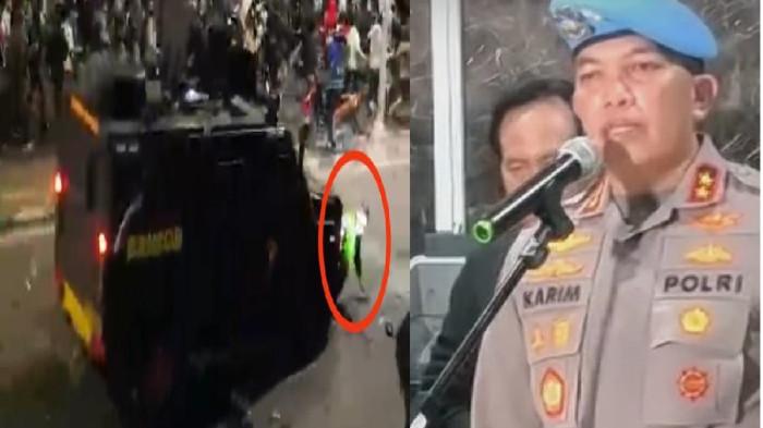 Polisi Lindas Ojol Saat Amankan Demo, 7 Orang Diperiksa