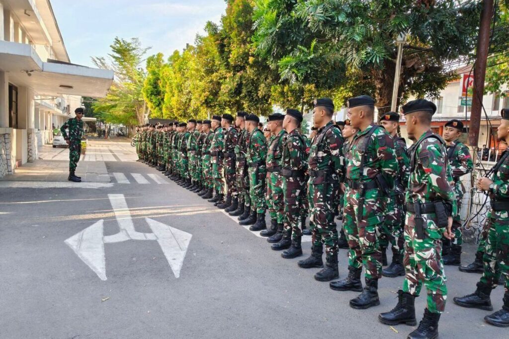 Makassar: 5000 Personel TNI untuk Jaga Keamanan Unjuk Rasa